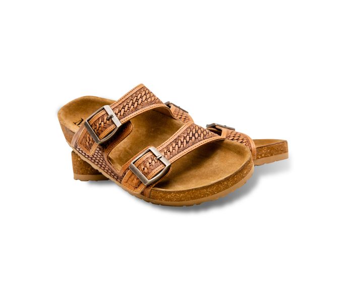 Tooled leather Birkenstock Sandals
